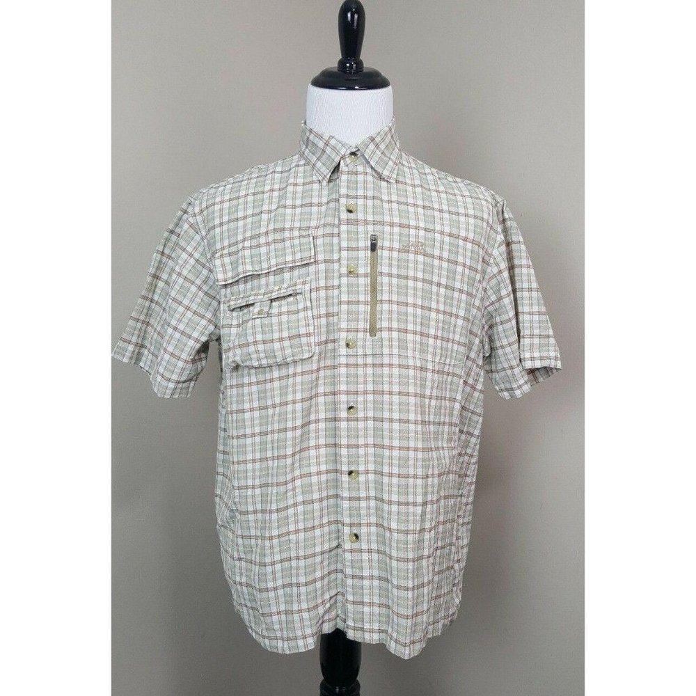 Natural Gear Shirt Mens Large Outdoor Vented